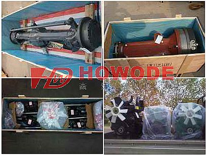 Packing photos of YTO spare parts