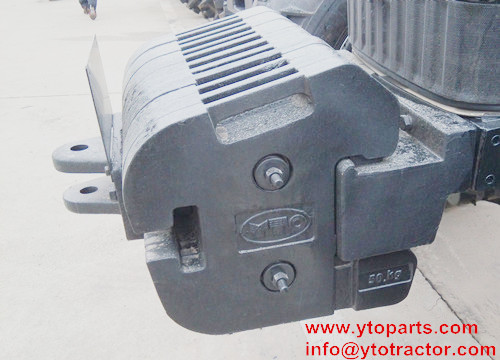 Rear ballast 50kg for YTO X1004 tractor