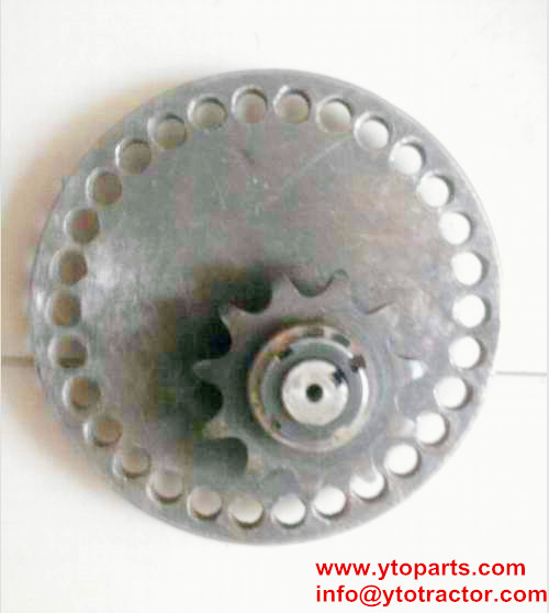 Chain wheel for YTO road roller