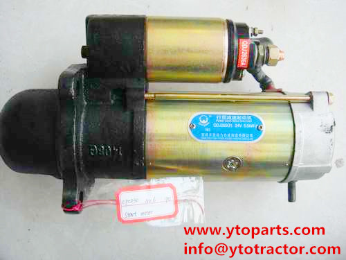 Starter assy for YTO motor grader